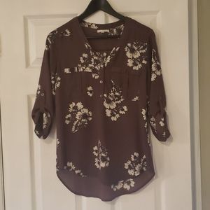 Floral Maurices blouse